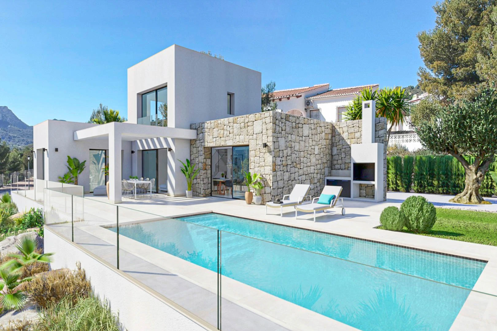 AR56717 - Proyecto de chalet de diseño en la urbanización Solana II, en venta en Pedreguer.