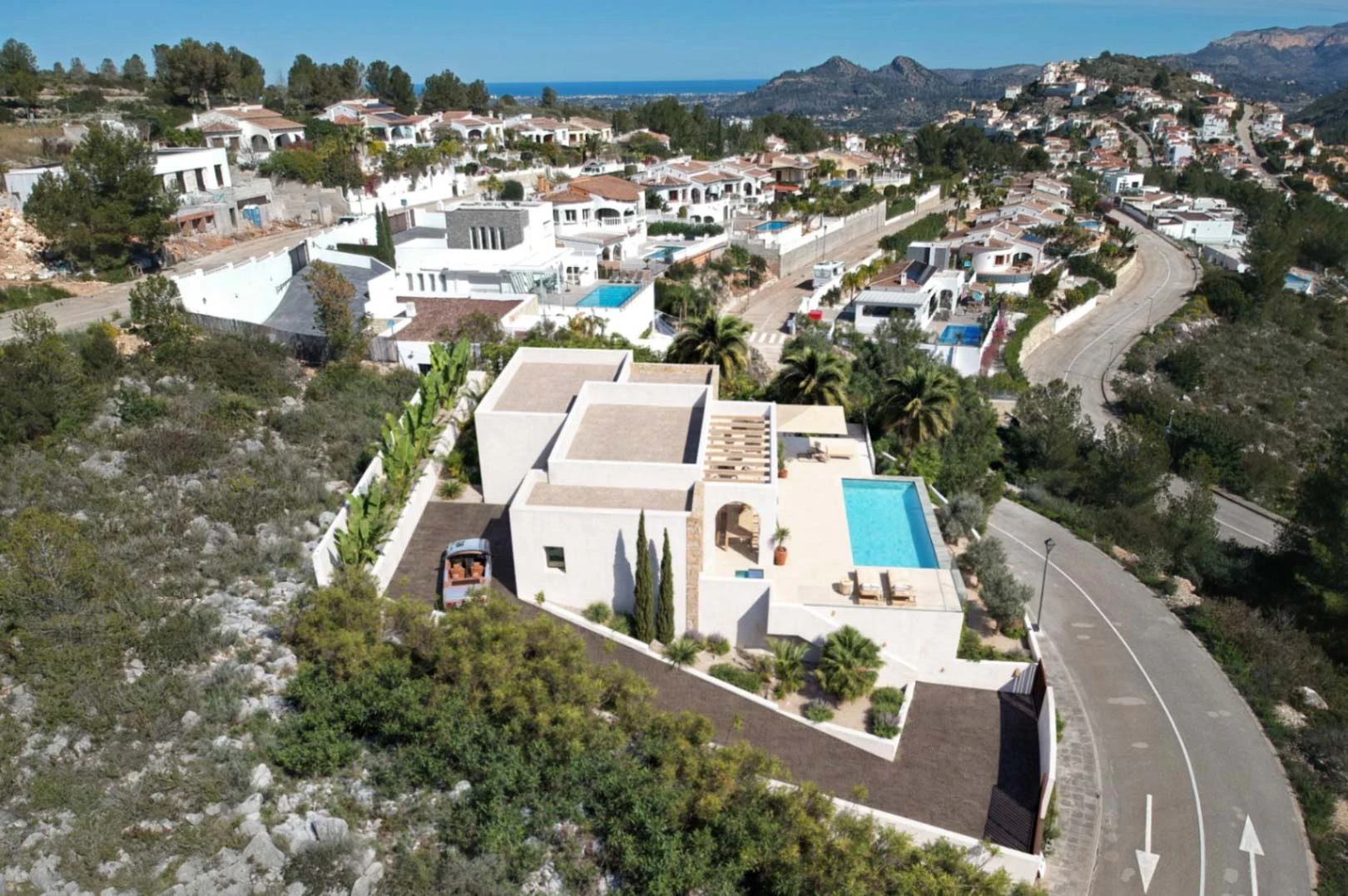 Ático de obra nueva en venta en Jávea
