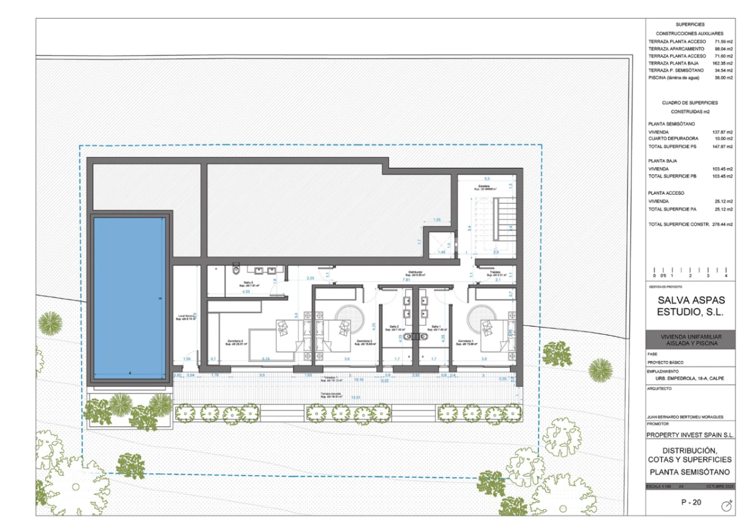 Chalet/Villa en venta en Calpe