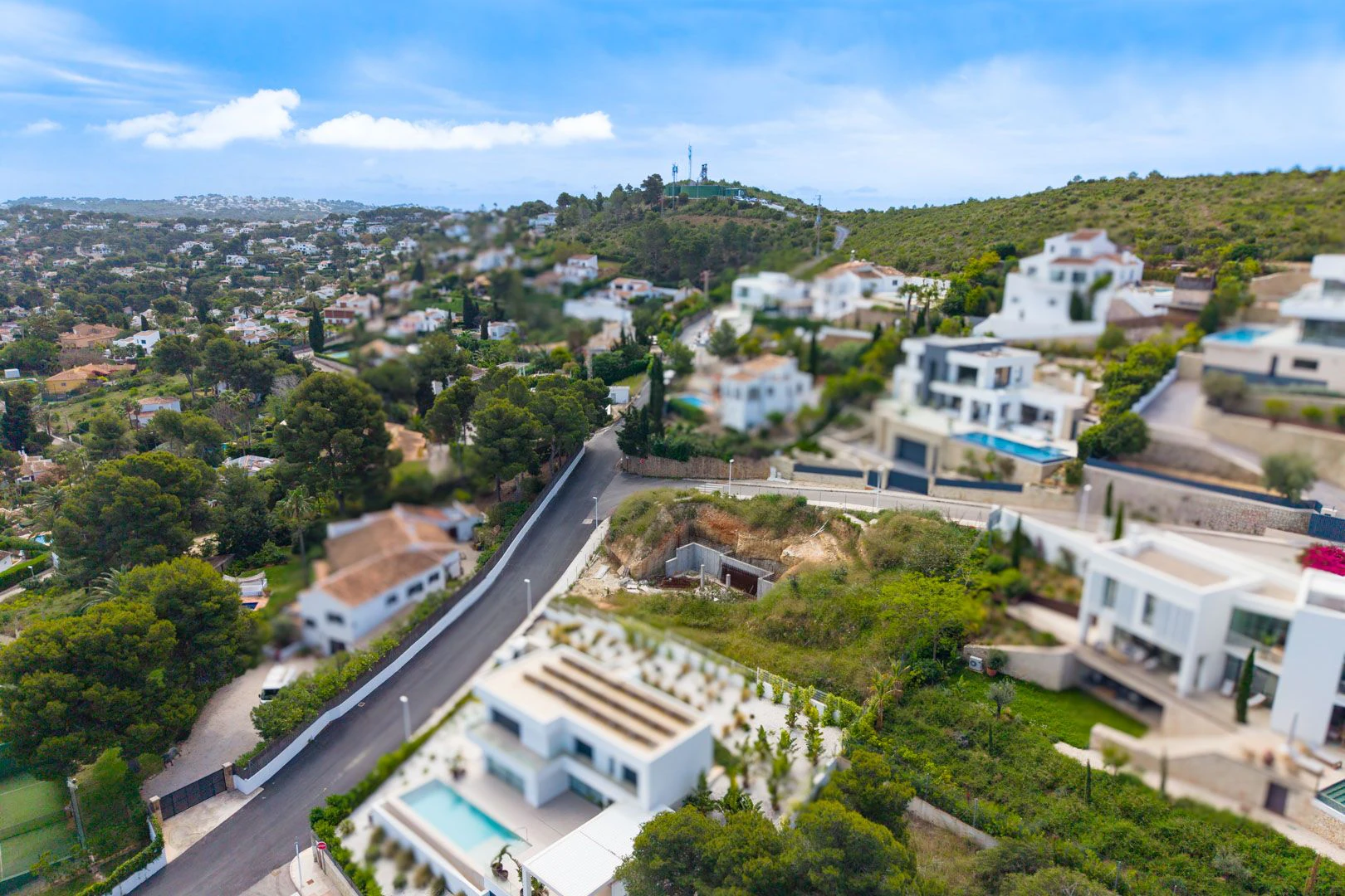 Villa de lujo con licencia y vistas panorámicas en Jávea