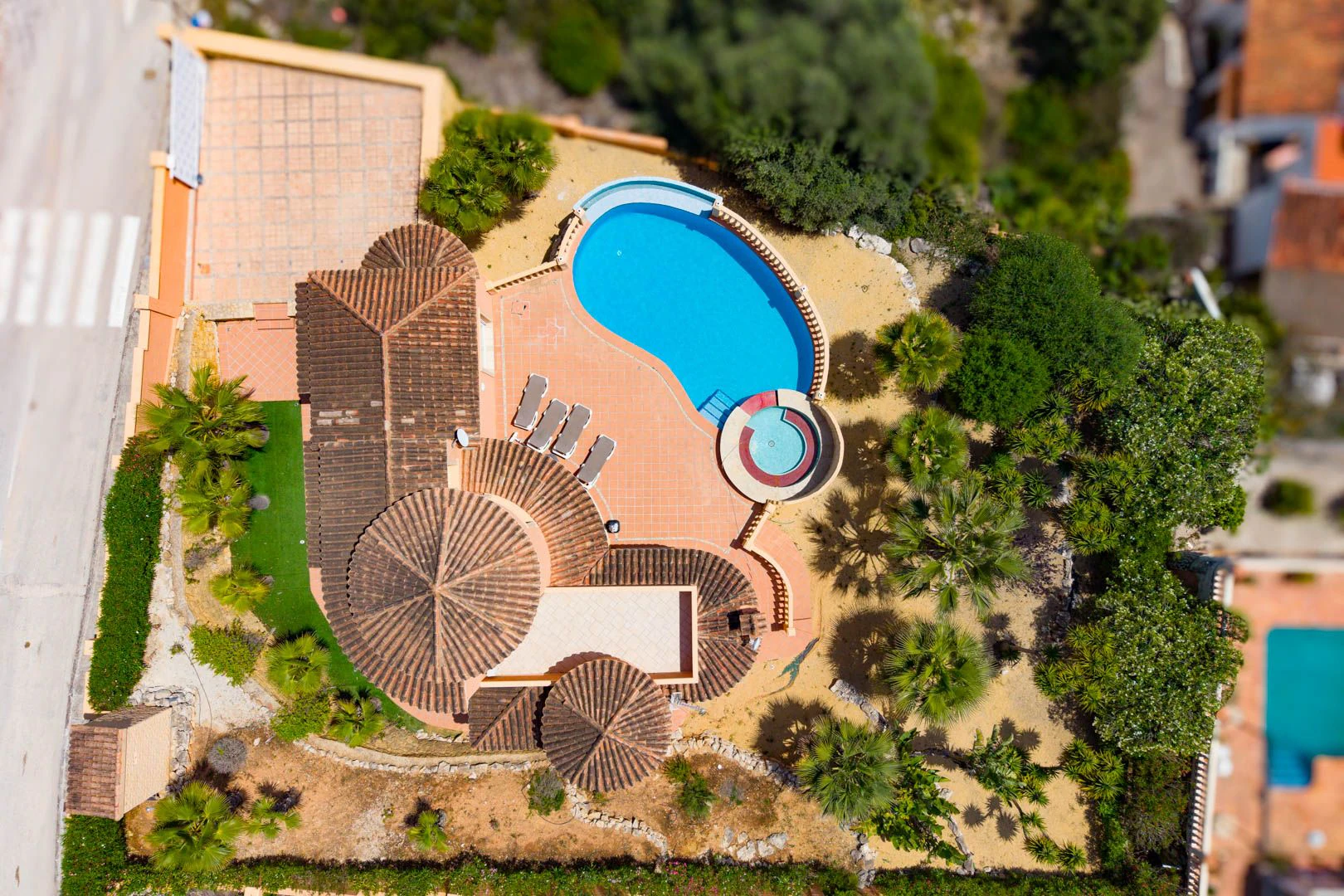 Villa exclusive avec vue sur la mer et piscine à débordement à Jávea
