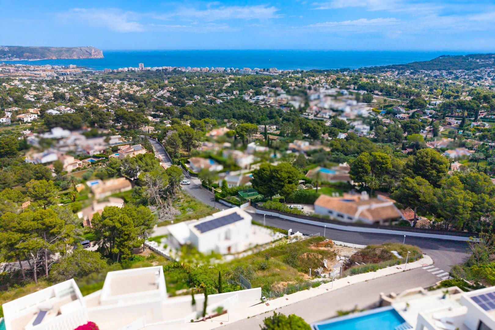 Villa de lujo con licencia y vistas panorámicas en Jávea