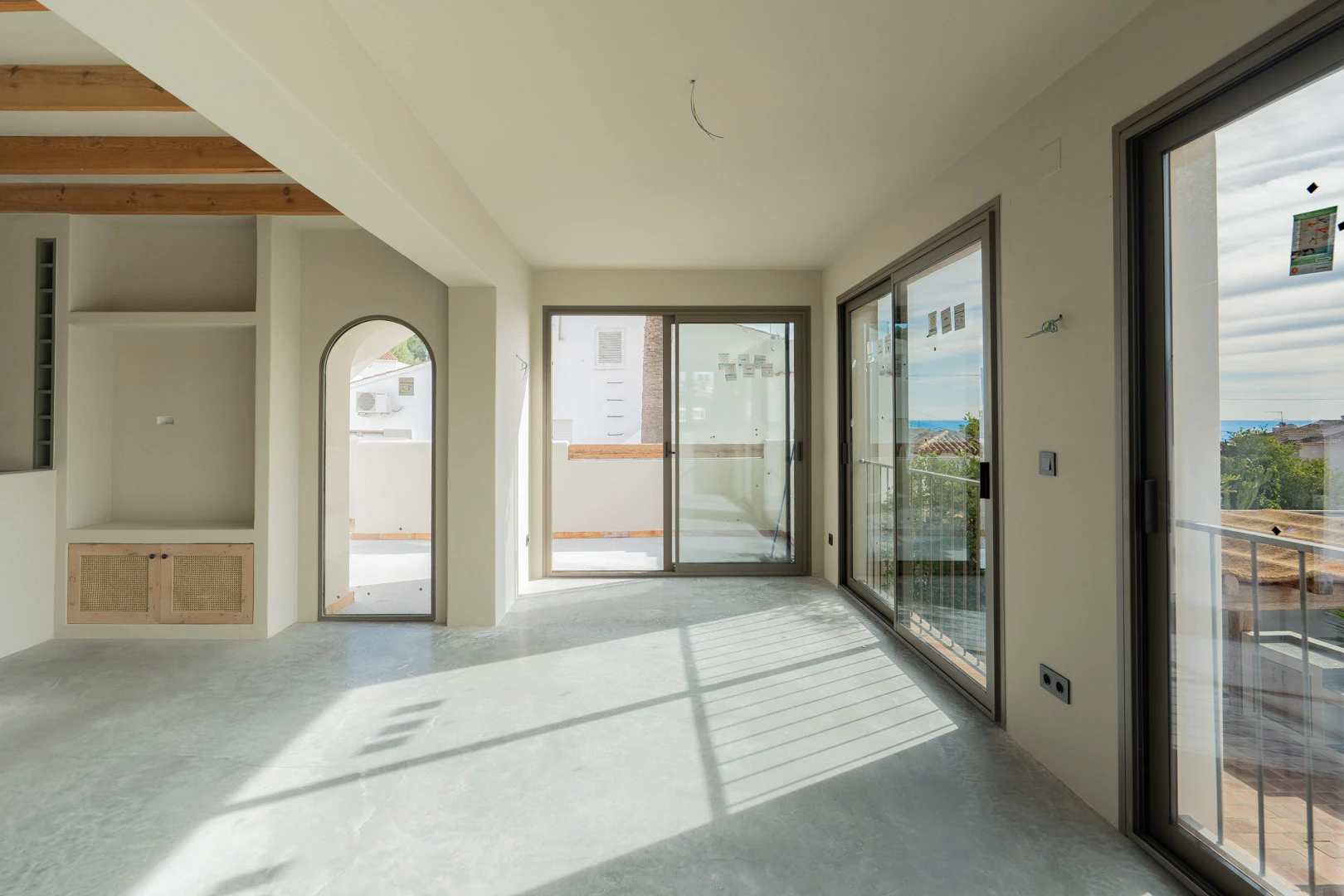 Villa mediterranea ristrutturata con vista sul mare in vendita a La Fustera, Benissa