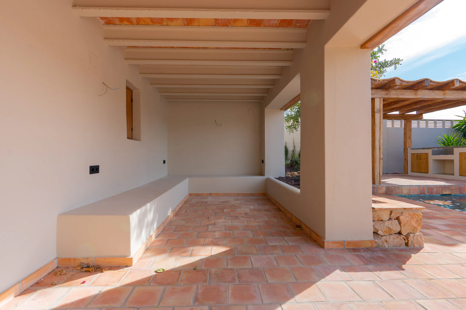Villa mediterranea ristrutturata con vista sul mare in vendita a La Fustera, Benissa