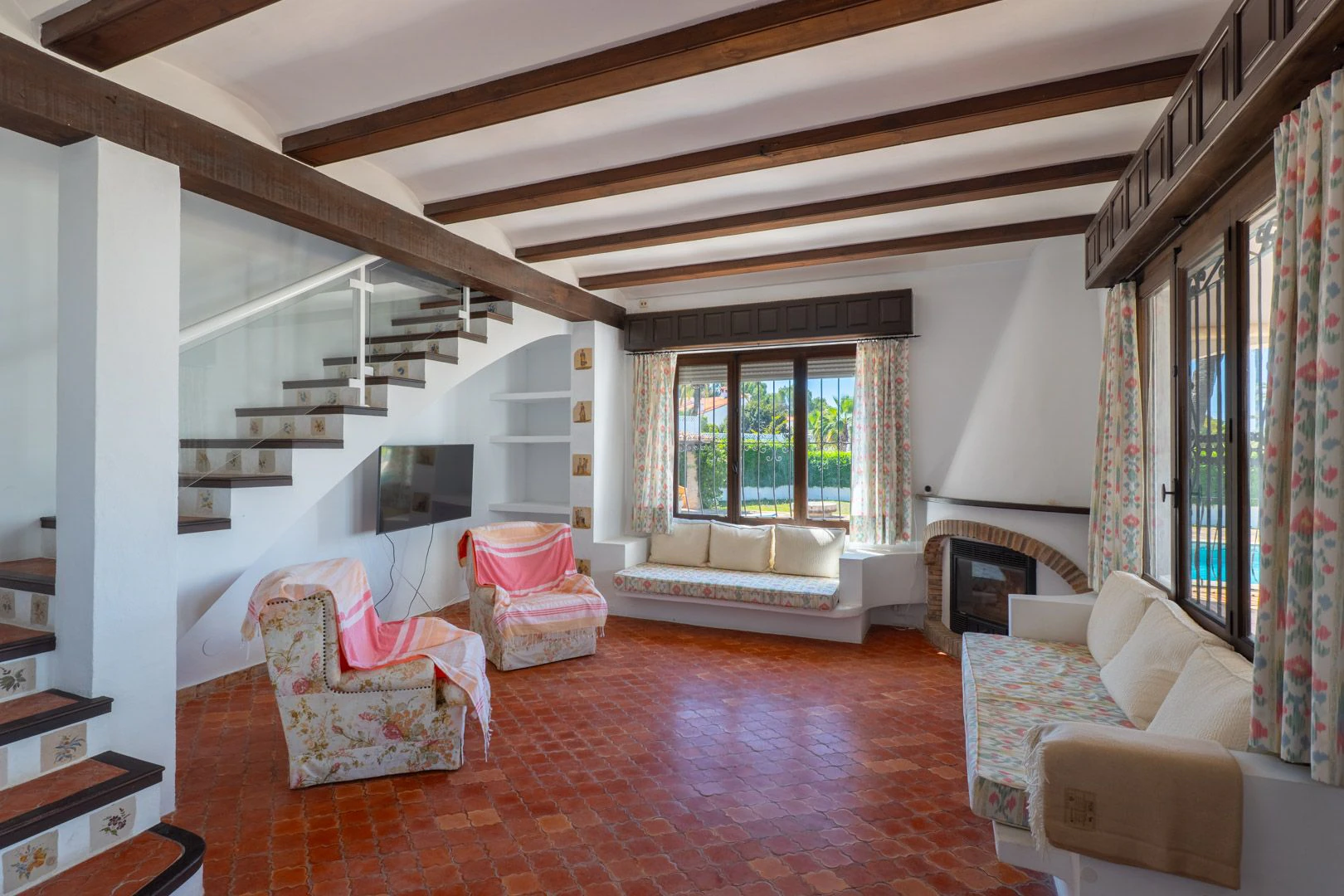 Villa mediterránea con encanto en Pla del Mar, a un paso del centro de Moraira
