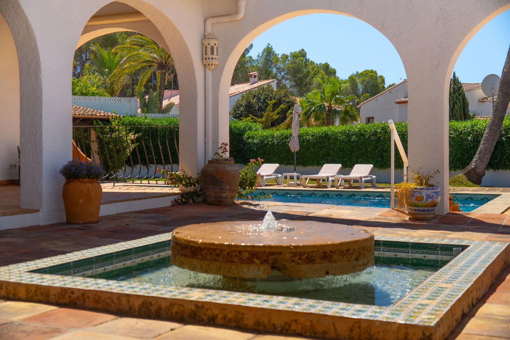 Villa mediterránea con encanto en Pla del Mar, a un paso del centro de Moraira