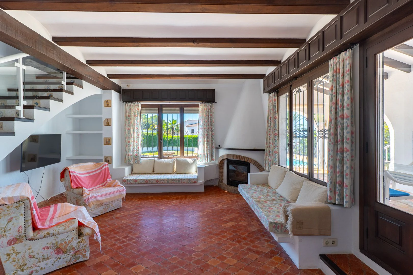 Villa mediterránea con encanto en Pla del Mar, a un paso del centro de Moraira