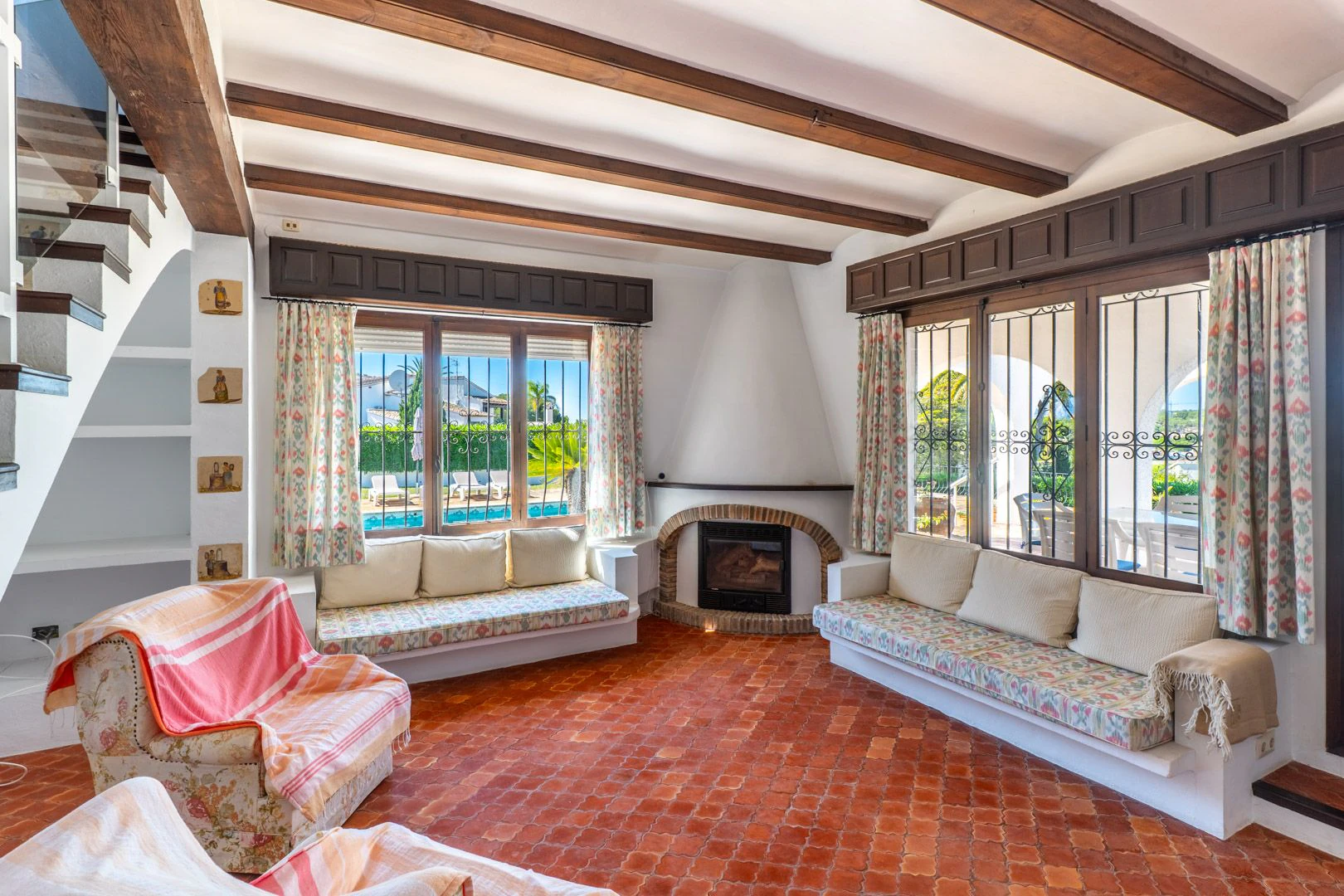 Villa mediterránea con encanto en Pla del Mar, a un paso del centro de Moraira