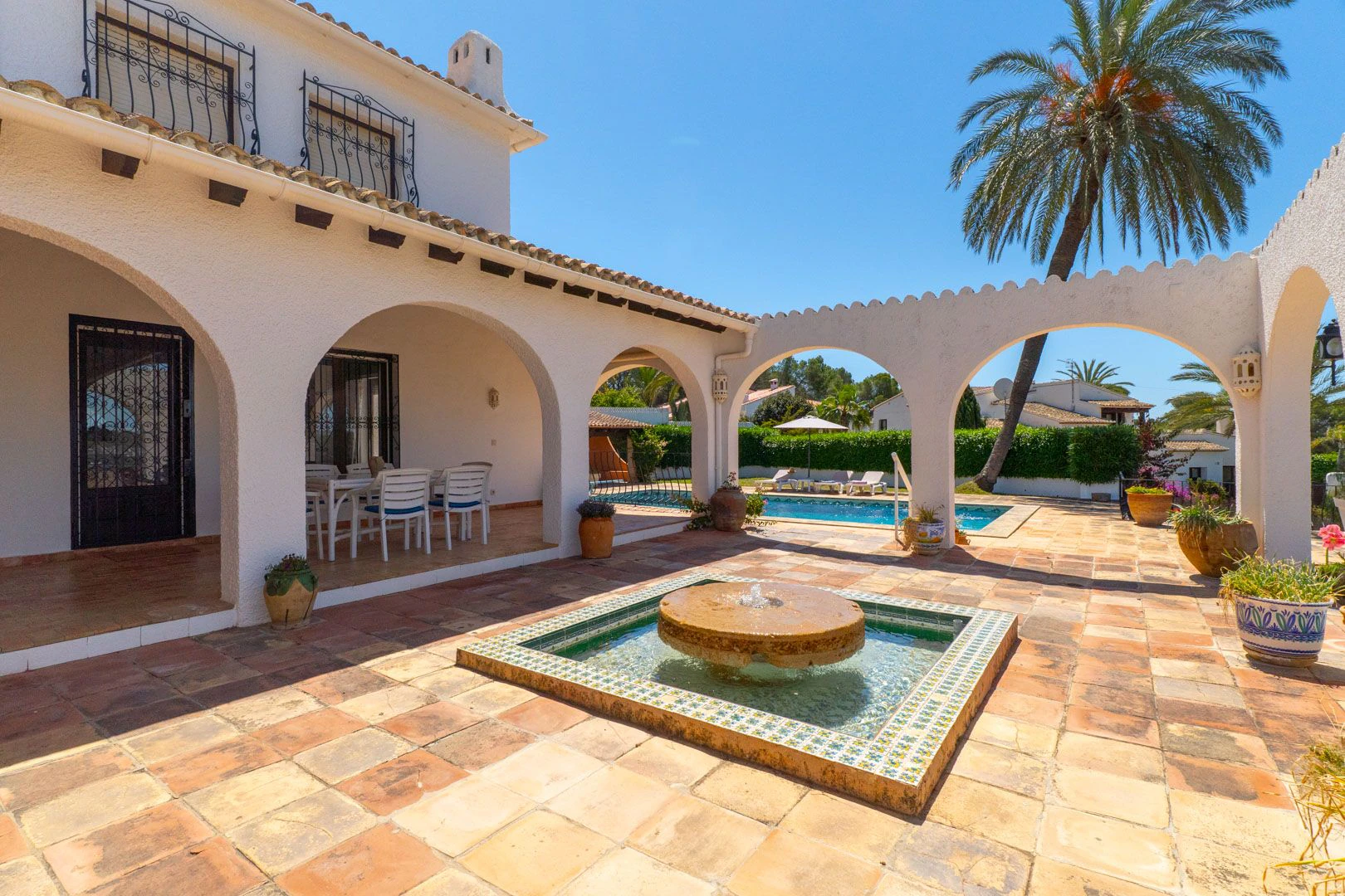 Villa mediterránea con encanto en Pla del Mar, a un paso del centro de Moraira