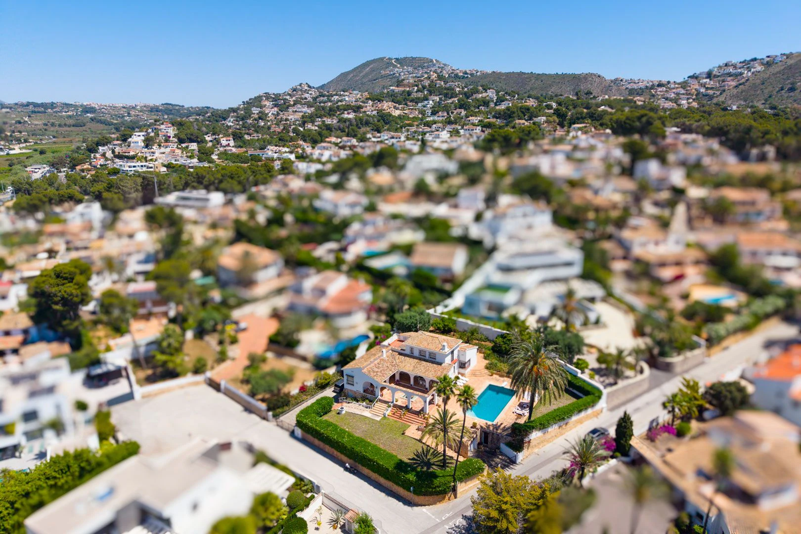 Villa mediterránea con encanto en Pla del Mar, a un paso del centro de Moraira