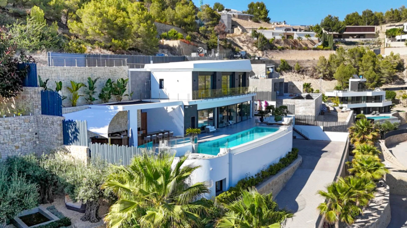 Exclusiva villa de lujo con vistas panorámicas al mar en Racó de Galeno, Benissa