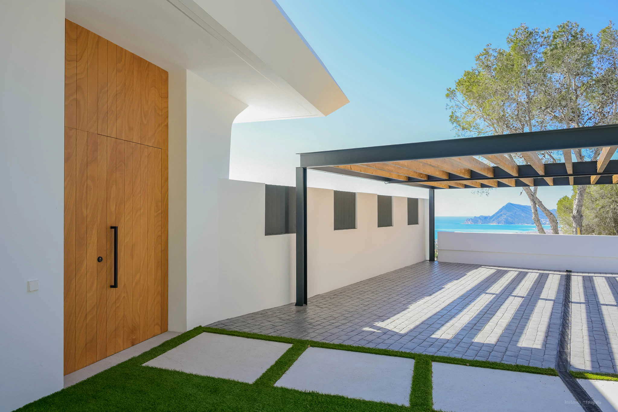 Villa de lujo contemporánea con vistas panorámicas al Mediterráneo