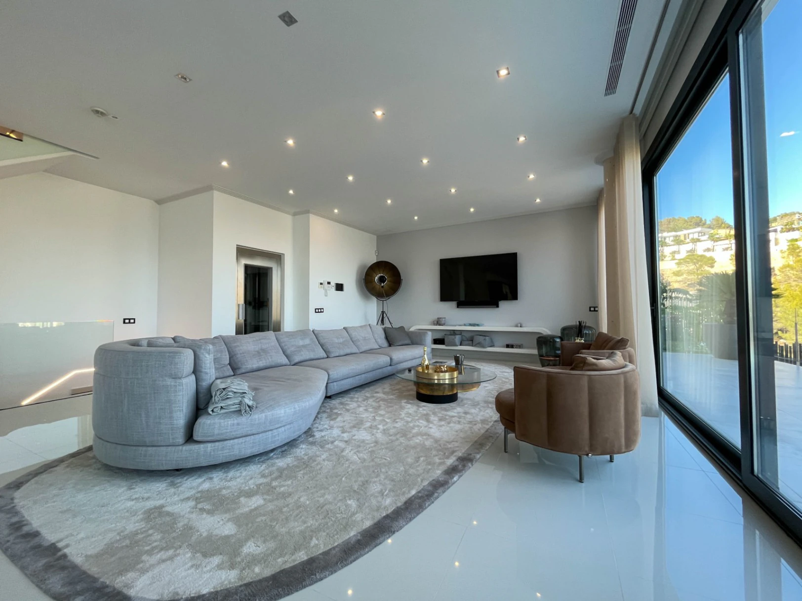 Exclusiva villa de lujo con vistas panorámicas al mar en Racó de Galeno, Benissa