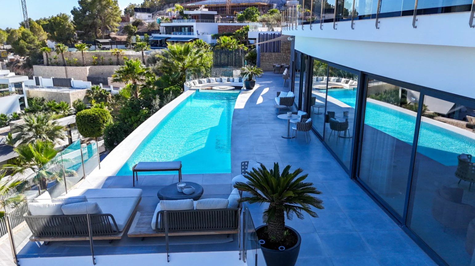 Exclusiva villa de lujo con vistas panorámicas al mar en Racó de Galeno, Benissa