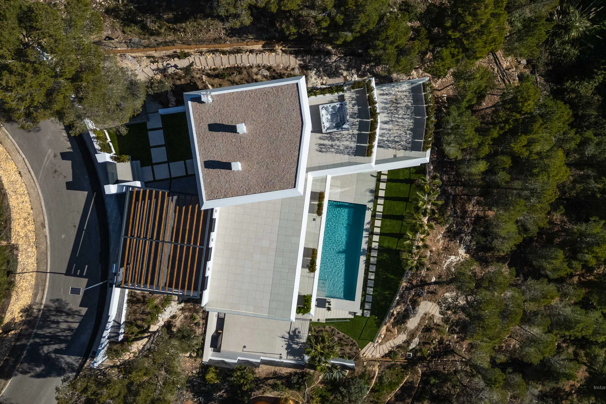Villa de lujo contemporánea con vistas panorámicas al Mediterráneo