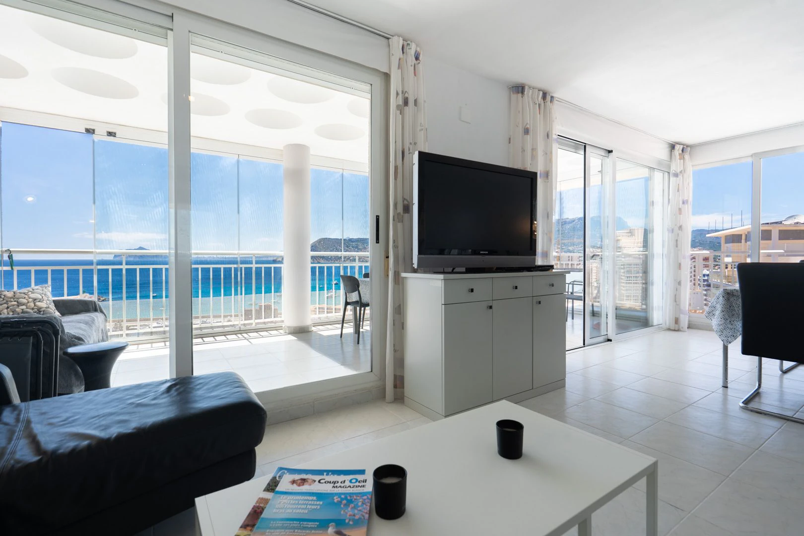 Exclusivo ático cerca de la playa con vistas al mar en Calpe