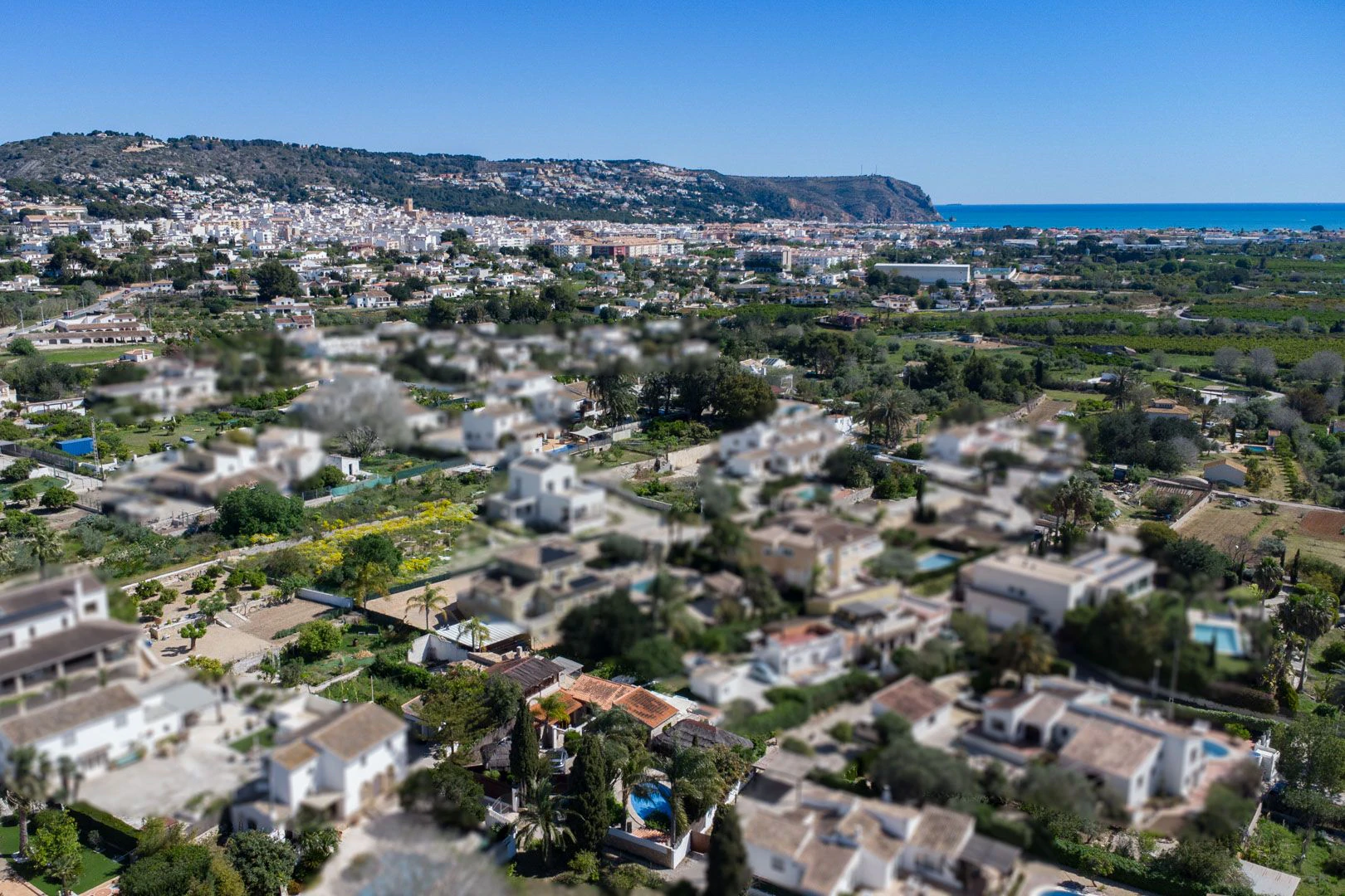 Villa rustique avec appartement indépendant à vendre à Jávea.
