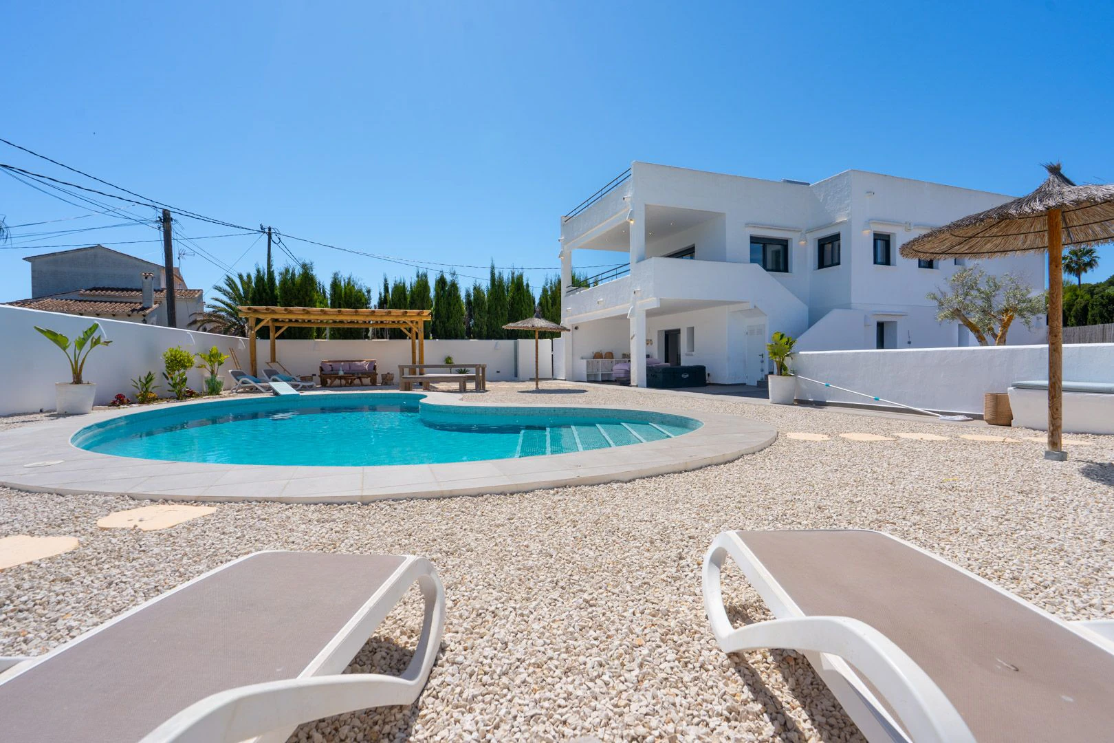 Villa spacieuse de 6 chambres à distance de marche de la plage de l'Arenal, Jávea
