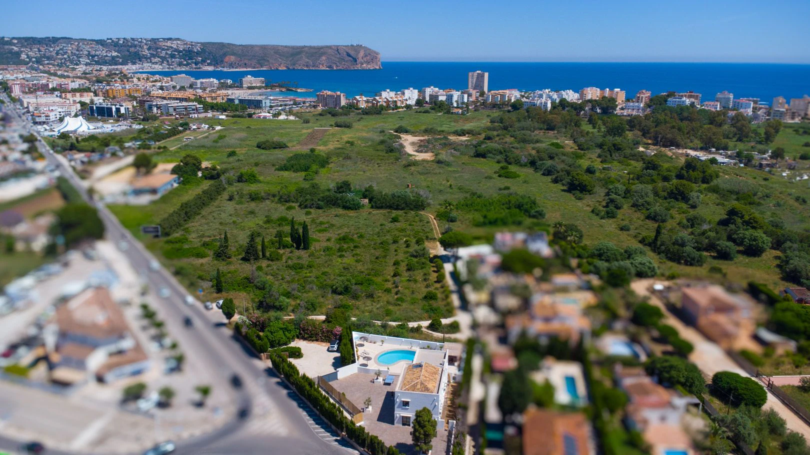 Villa spacieuse de 6 chambres à distance de marche de la plage de l'Arenal, Jávea