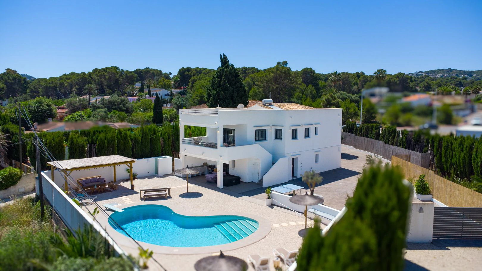 Villa spacieuse de 6 chambres à distance de marche de la plage de l'Arenal, Jávea