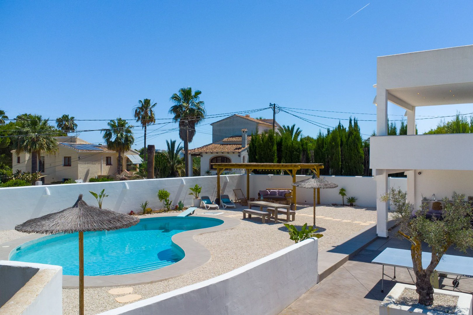 Villa spacieuse de 6 chambres à distance de marche de la plage de l'Arenal, Jávea
