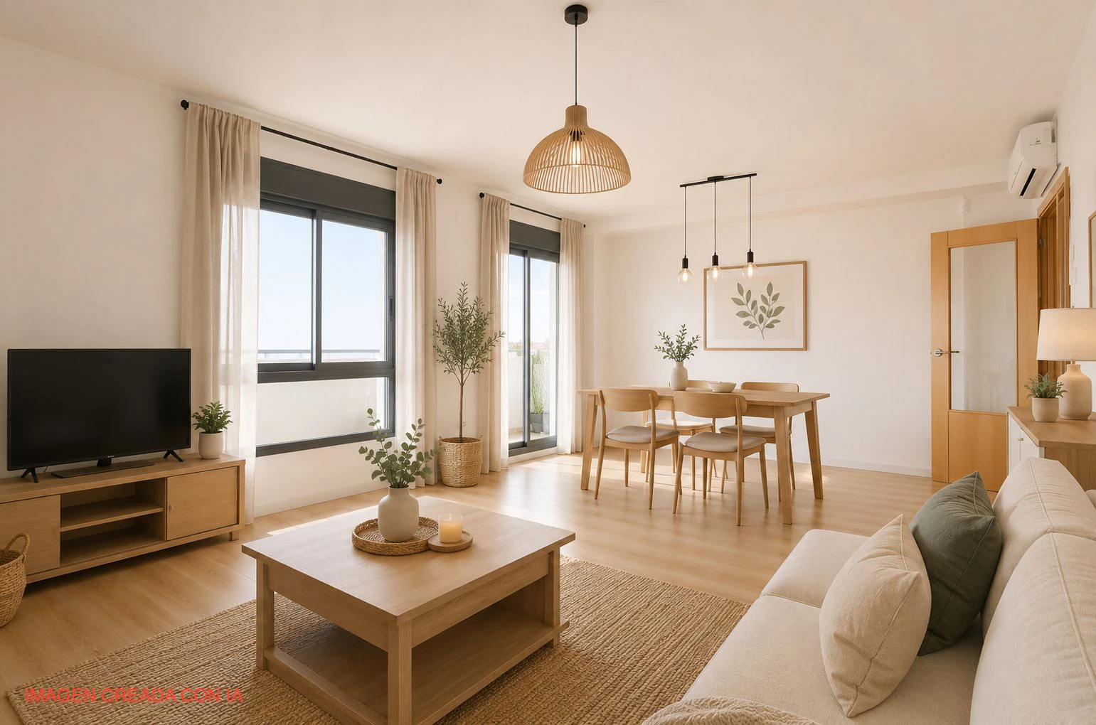 Luminoso dúplex en venta en Pedreguer con vistas al mar y la montaña