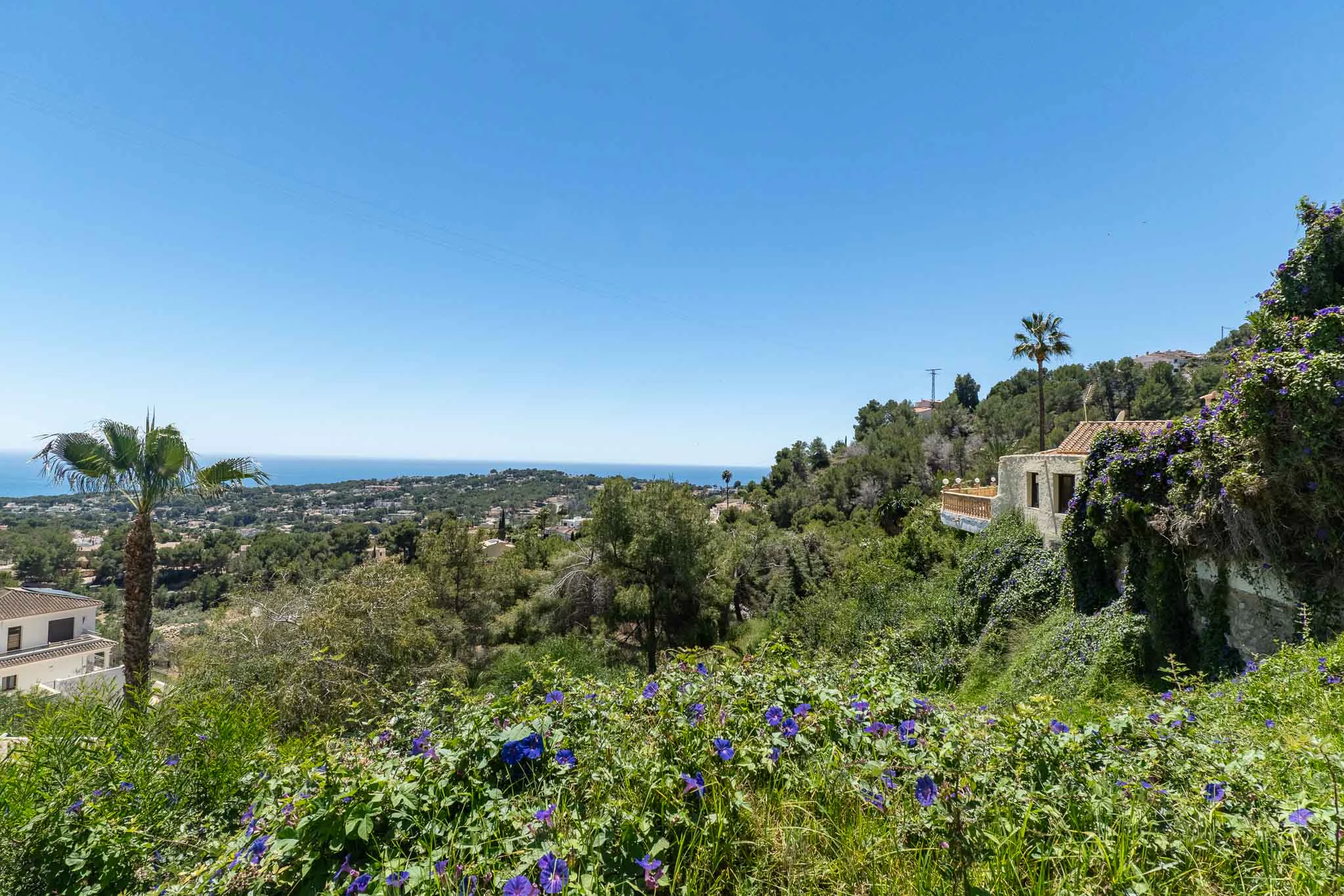 Oportunidad Única: Parcela con Vistas al Mar y Máxima Privacidad en Moraira