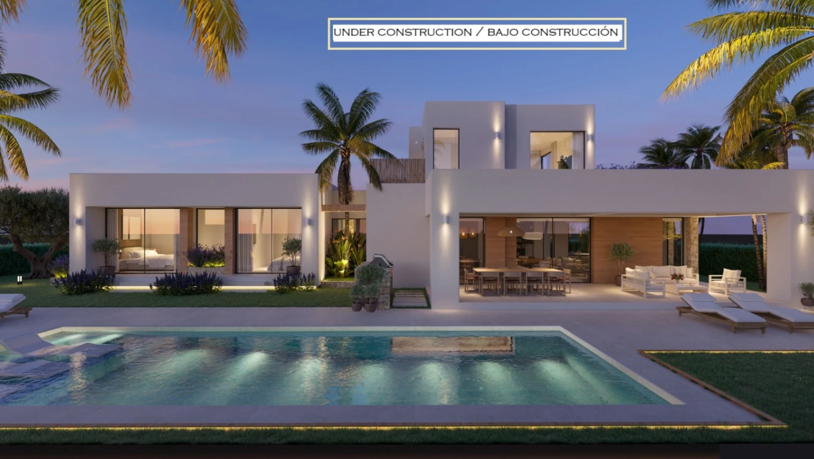 Moderno chalet de obra nueva en Jávea