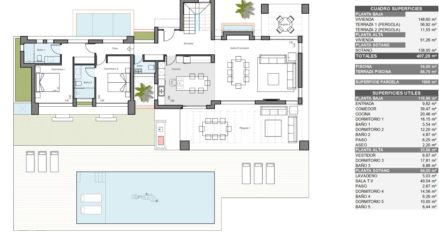 Moderno chalet de obra nueva en Jávea