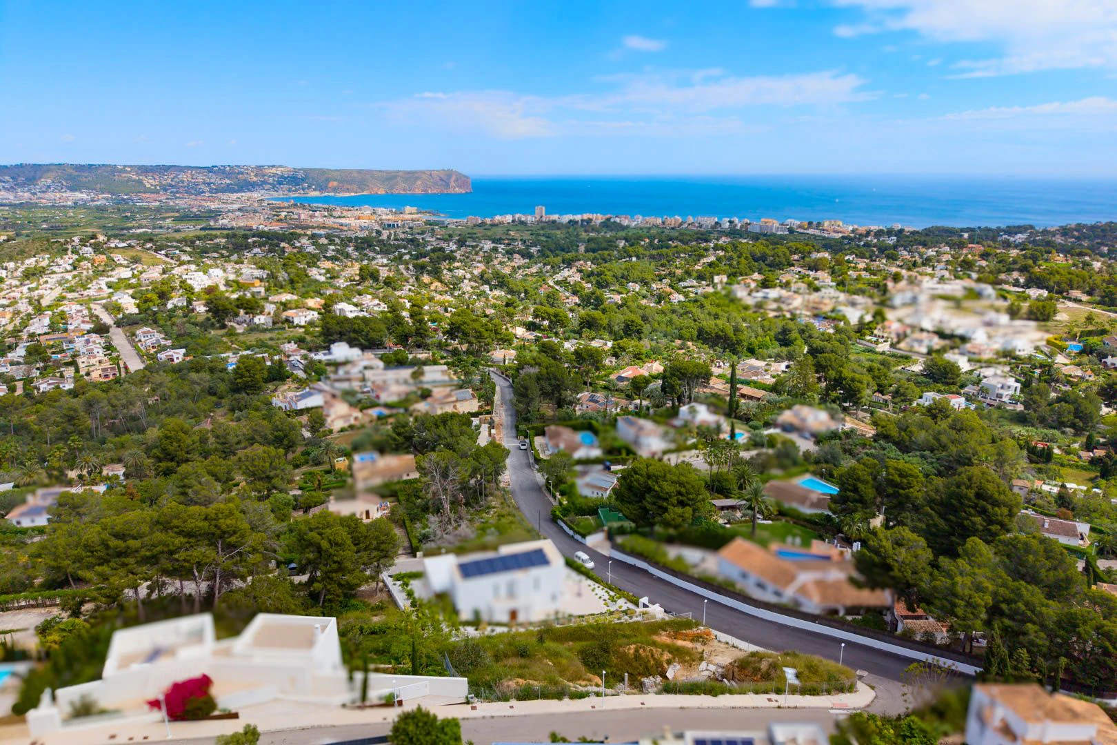 Exclusiva Parcela con Proyecto de Villa de Diseño en Jávea