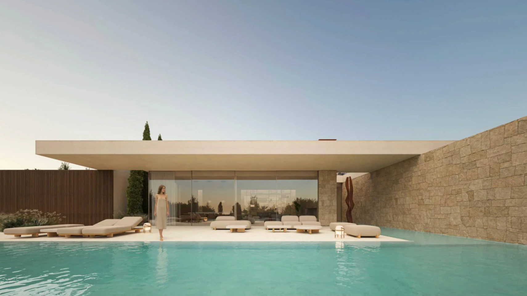 Villa de Obra Nueva con Diseño Contemporáneo en Moraira