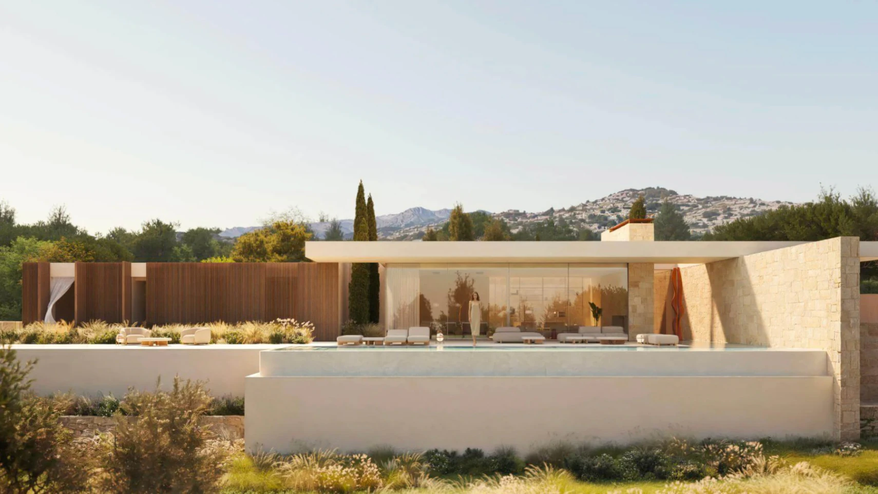 Villa de Obra Nueva con Diseño Contemporáneo en Moraira