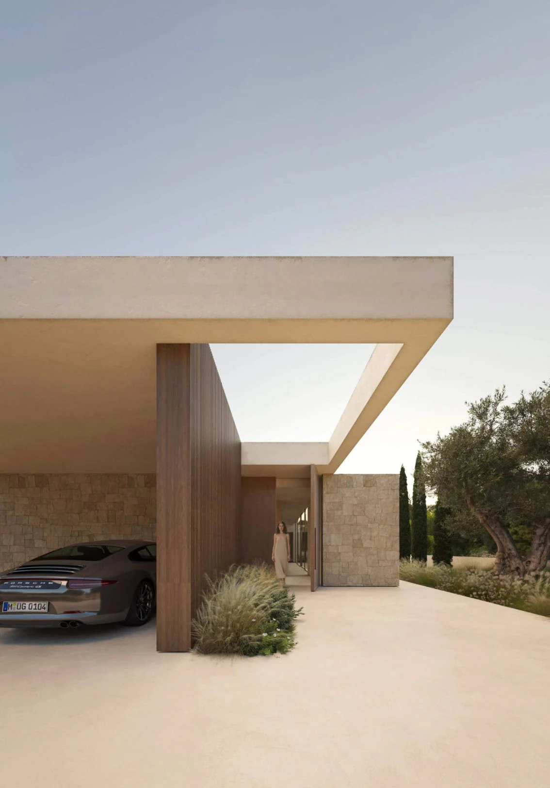 Villa de Obra Nueva con Diseño Contemporáneo en Moraira