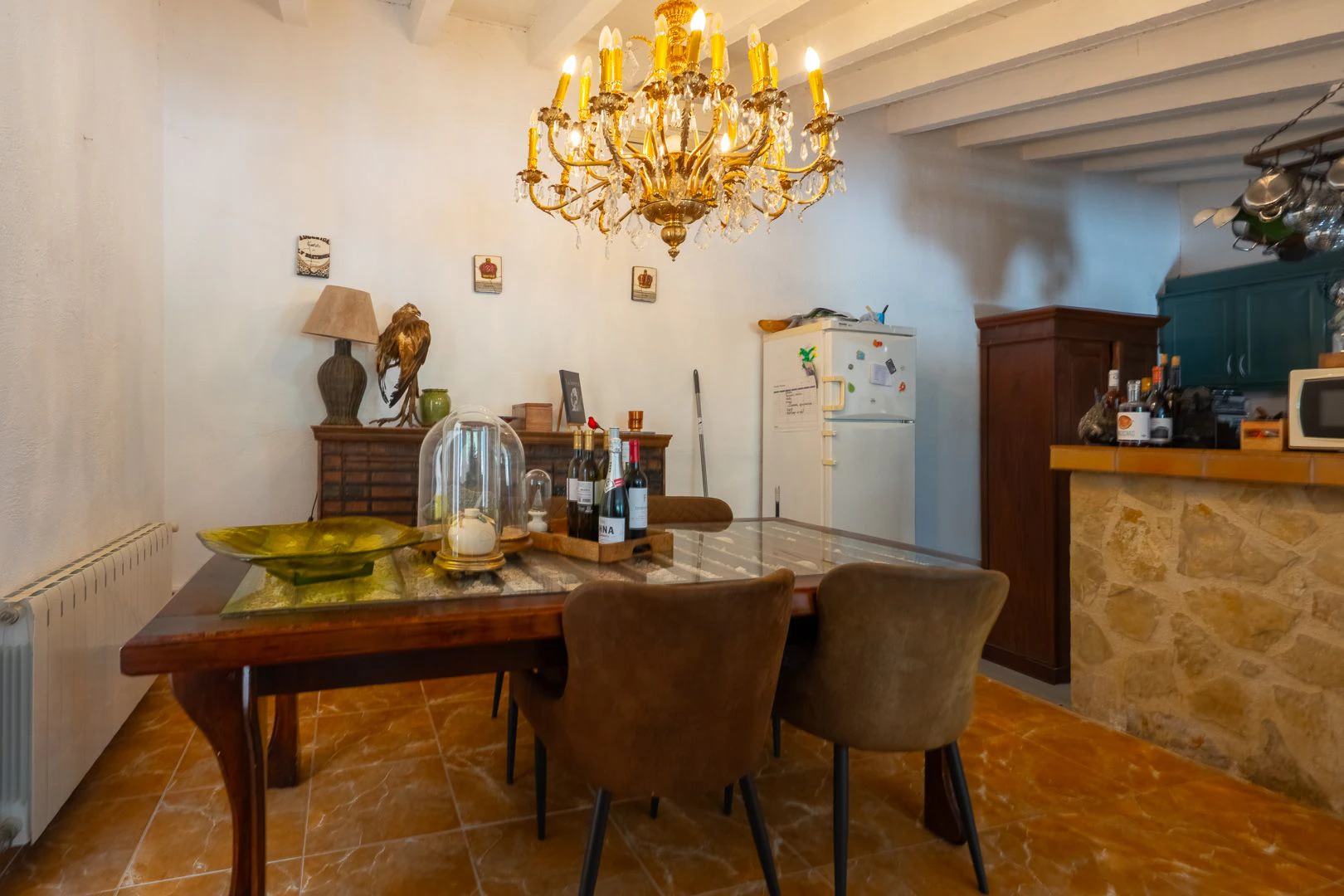 Encantadora villa rural con dos residencias independientes y vistas panorámicas en Castell de Castells