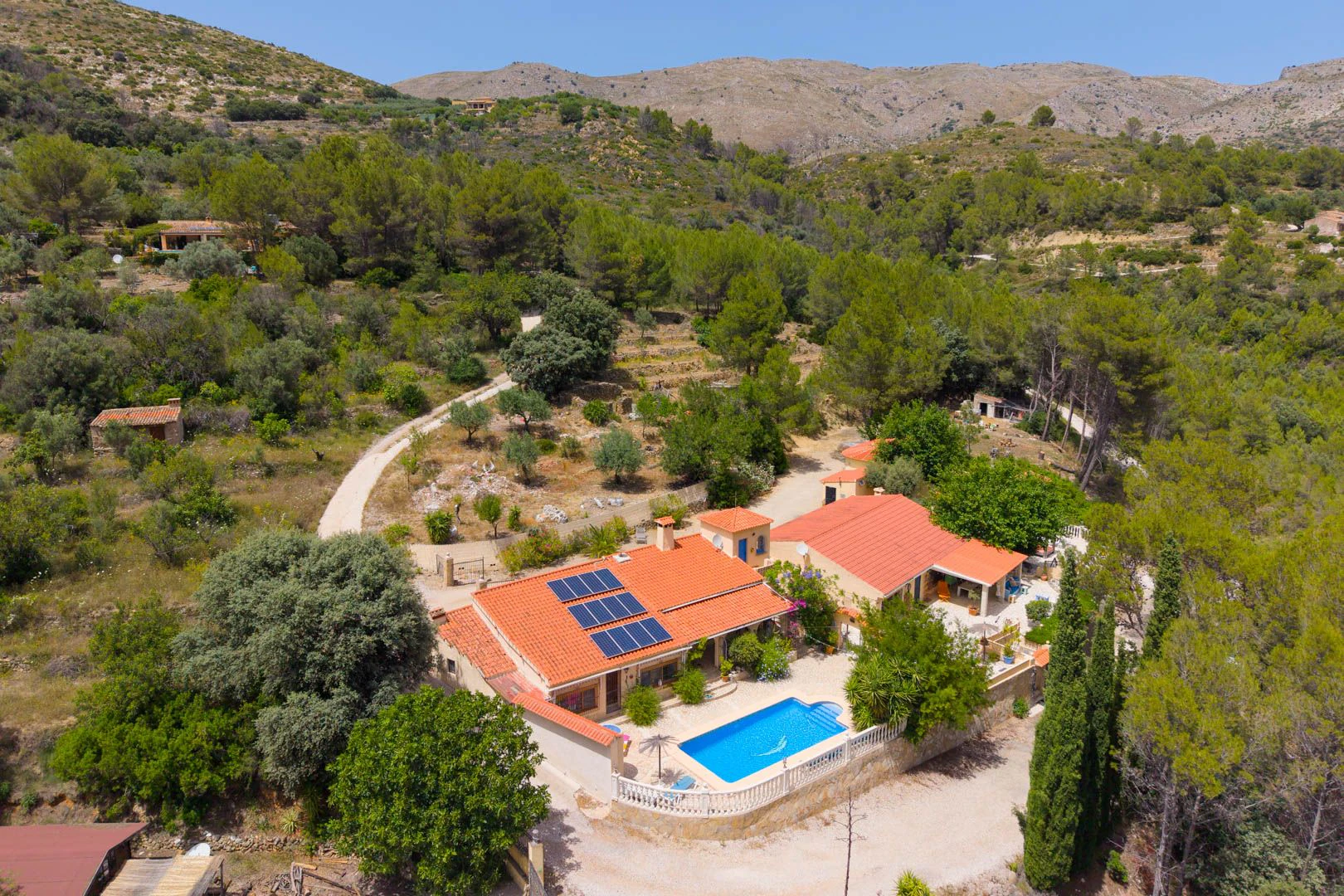 AR56494 - Encantadora villa rural con dos residencias independientes y vistas panorámicas en Castell de Castells