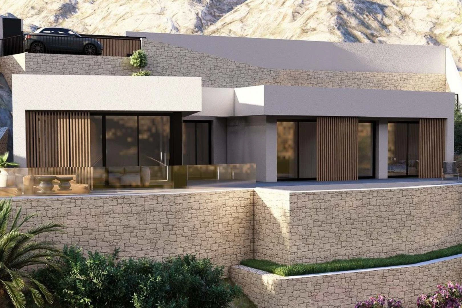 Exclusiva Villa Moderna con Piscina y Espectaculares Vistas Panorámicas en Pedreguer