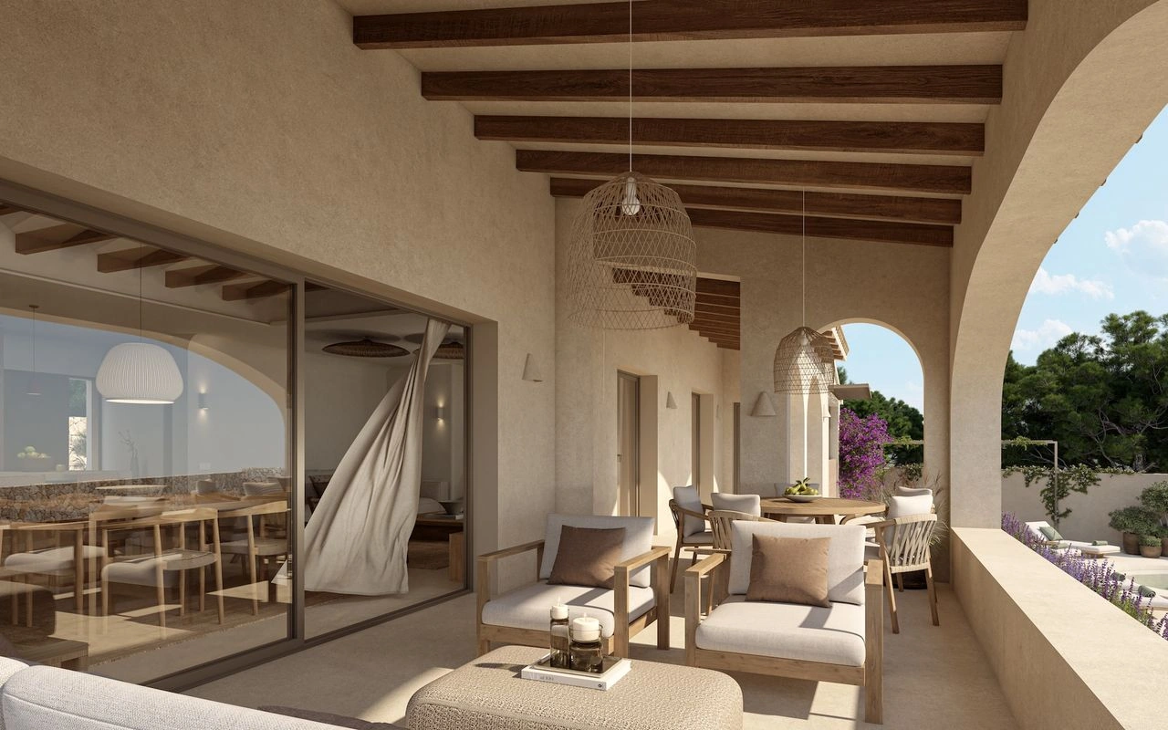 VILLA DE ESTILO MODERNO CON VISTAS AL MAR