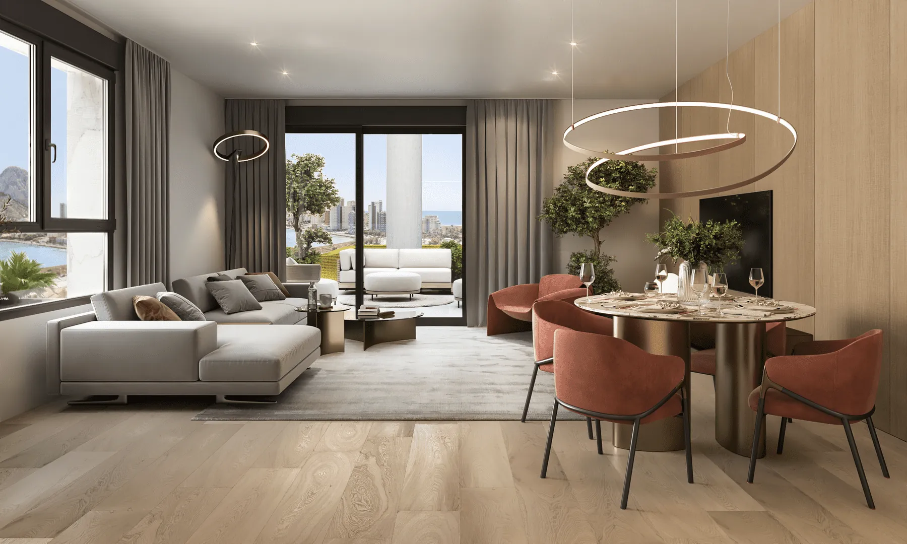 MODERNE UND LUXURIÖSE WOHNUNGEN IN CALPE