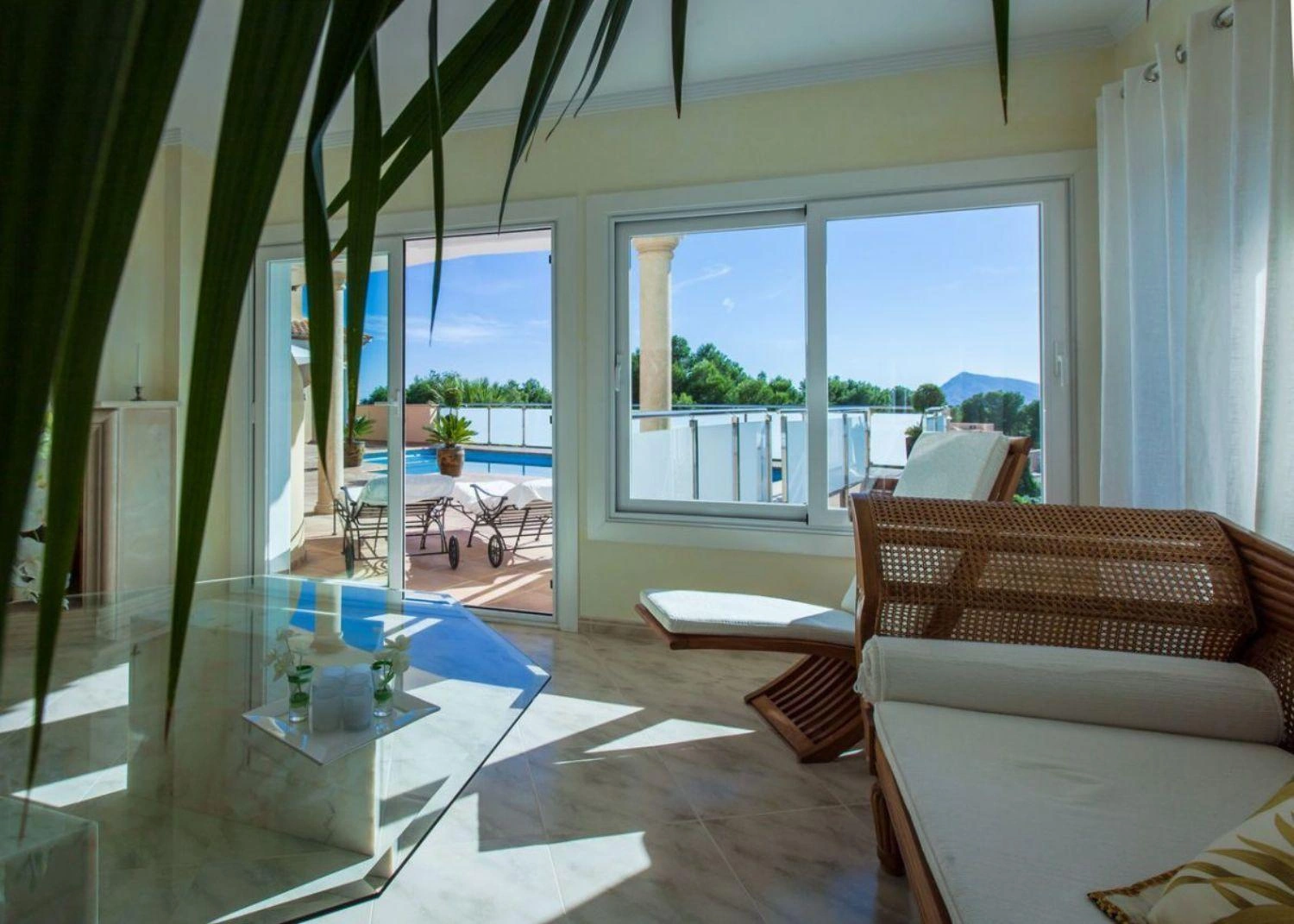 Lujosa villa con acceso privado al campo de golf.