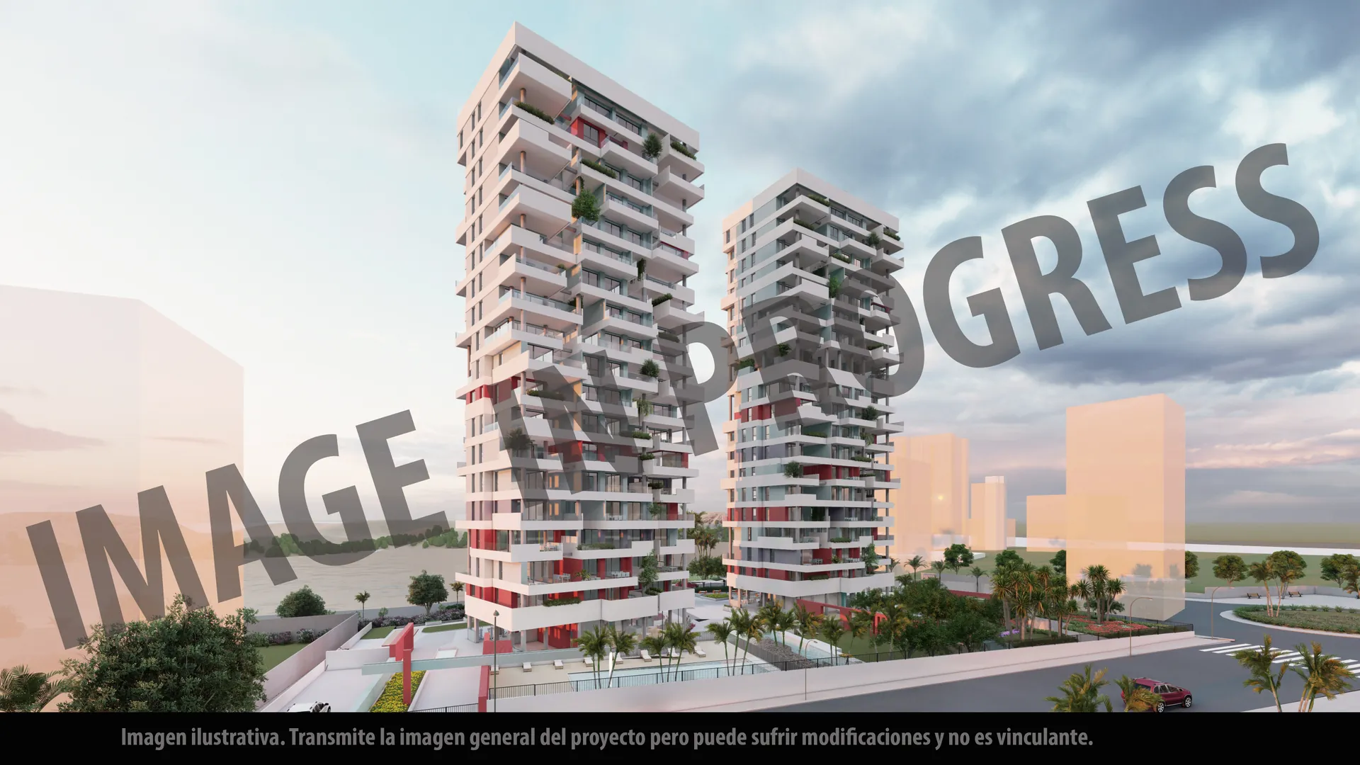 Apartamentos de lujo con 3 dormitorios en segunda línea de playa.