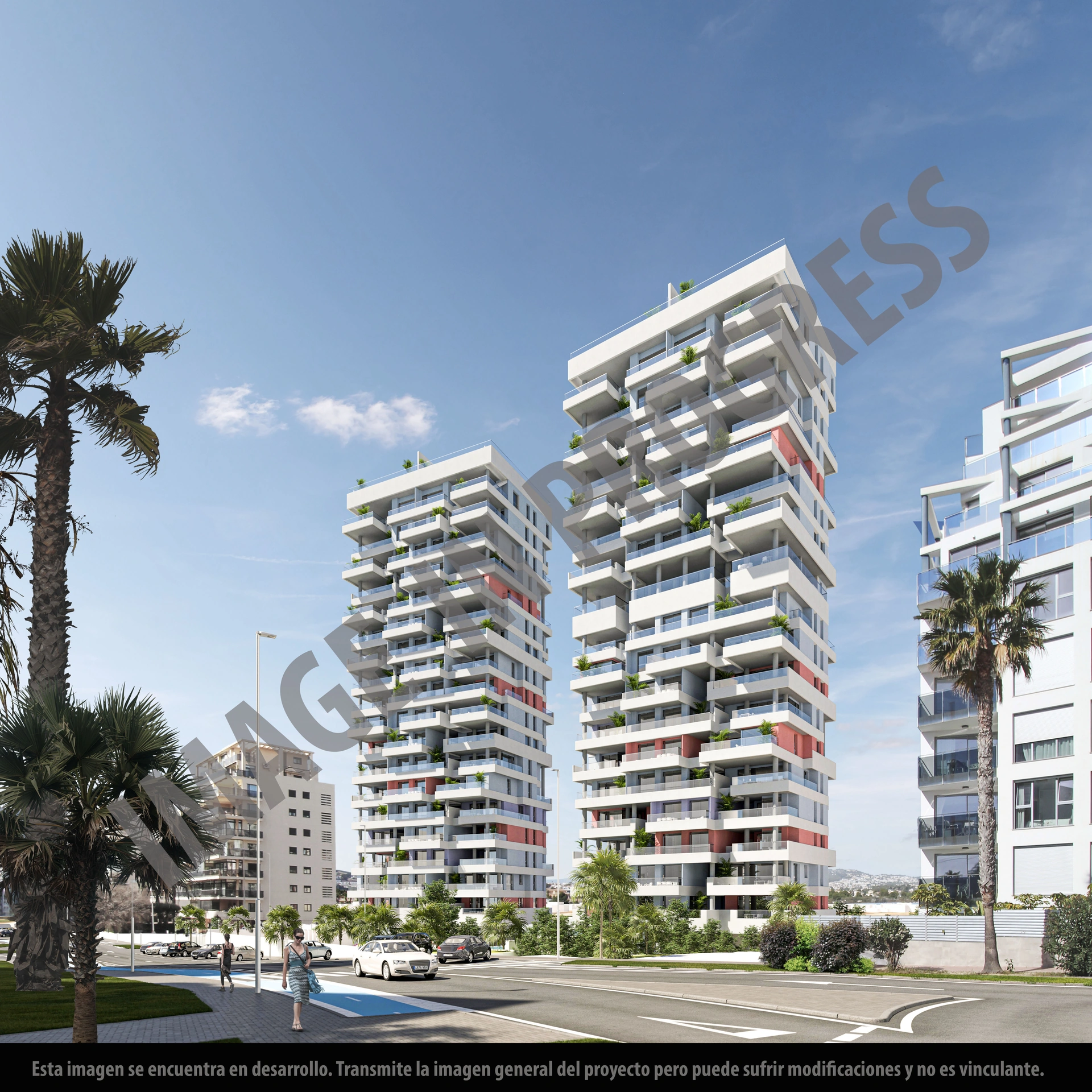 Q11658 - Apartamentos de lujo con 3 dormitorios en segunda línea de playa.