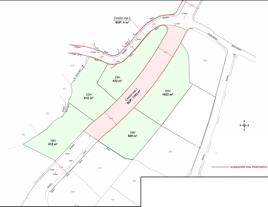 Spacious plot for several houses in Gransol