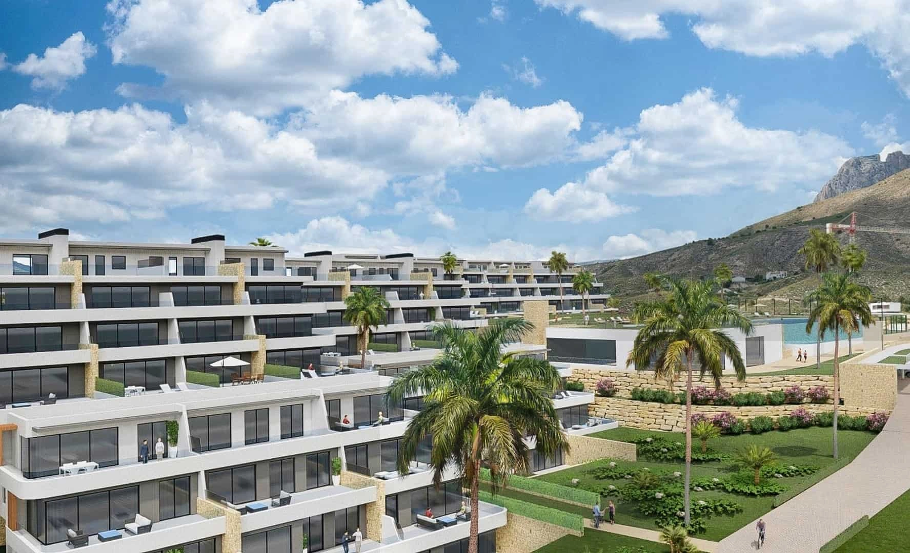 MODERN APARTMENTS IN FINESTRAT