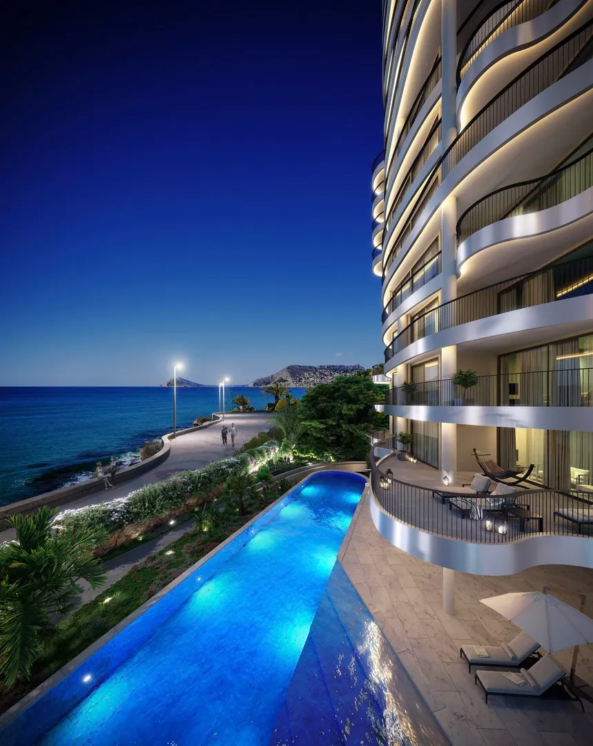 APARTAMENTOS EN NUEVO EDIFICIO EN PRIMERA LÍNEA DEL MAR.
