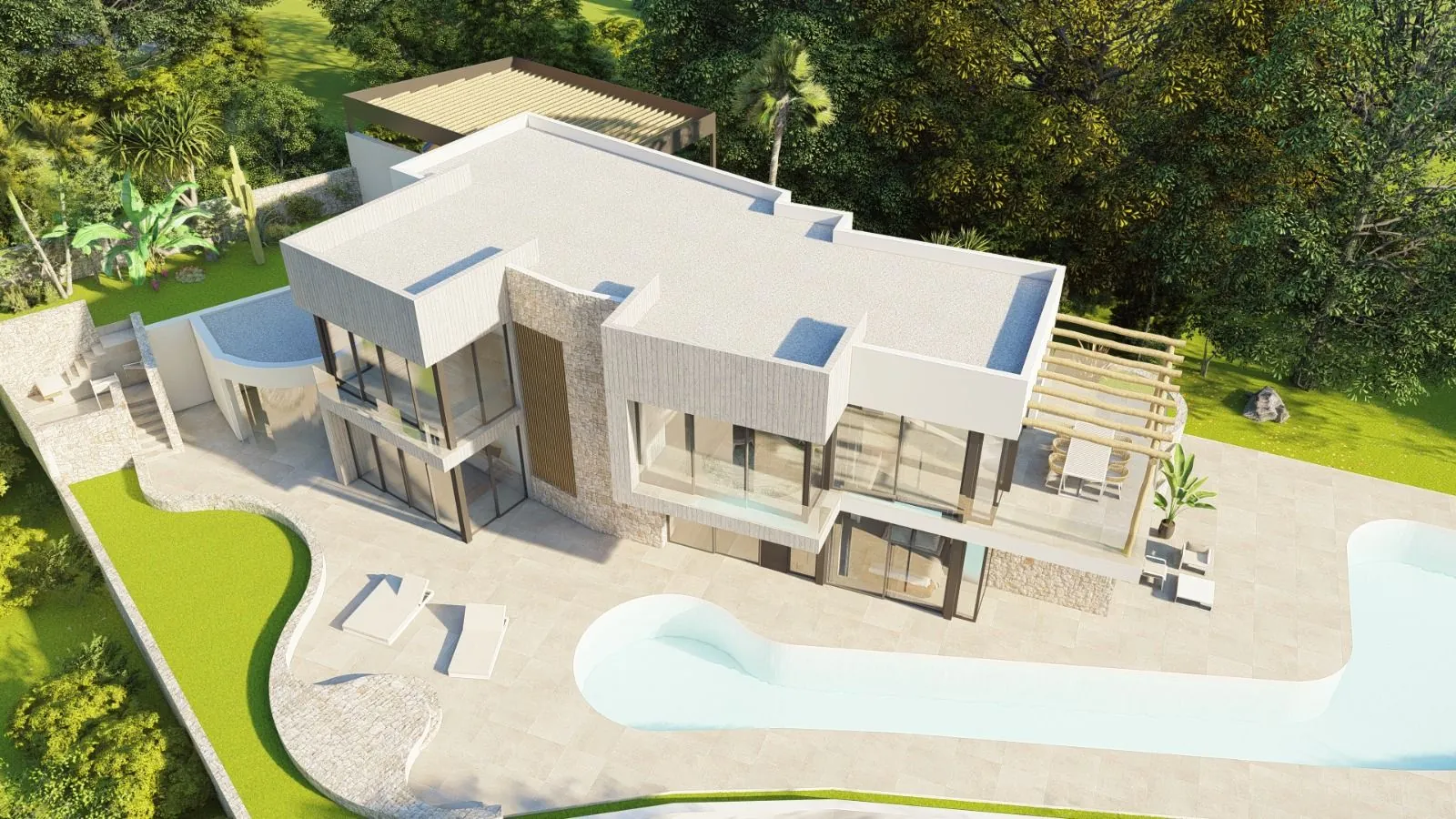 VILLA IN MARYVILLA MET DE MOGELIJKHEID VAN EEN MODERN PROJECT