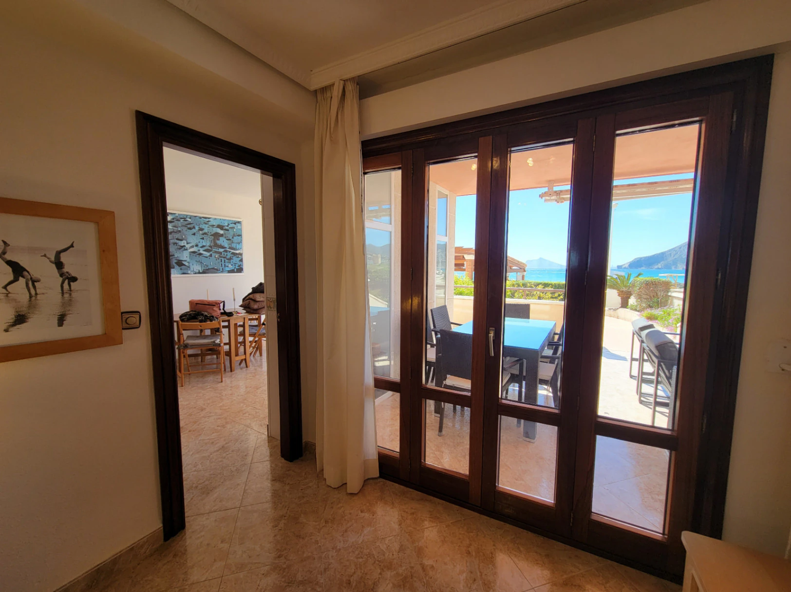 Apartamento en primera linea de playa con acceso directo a la playa.