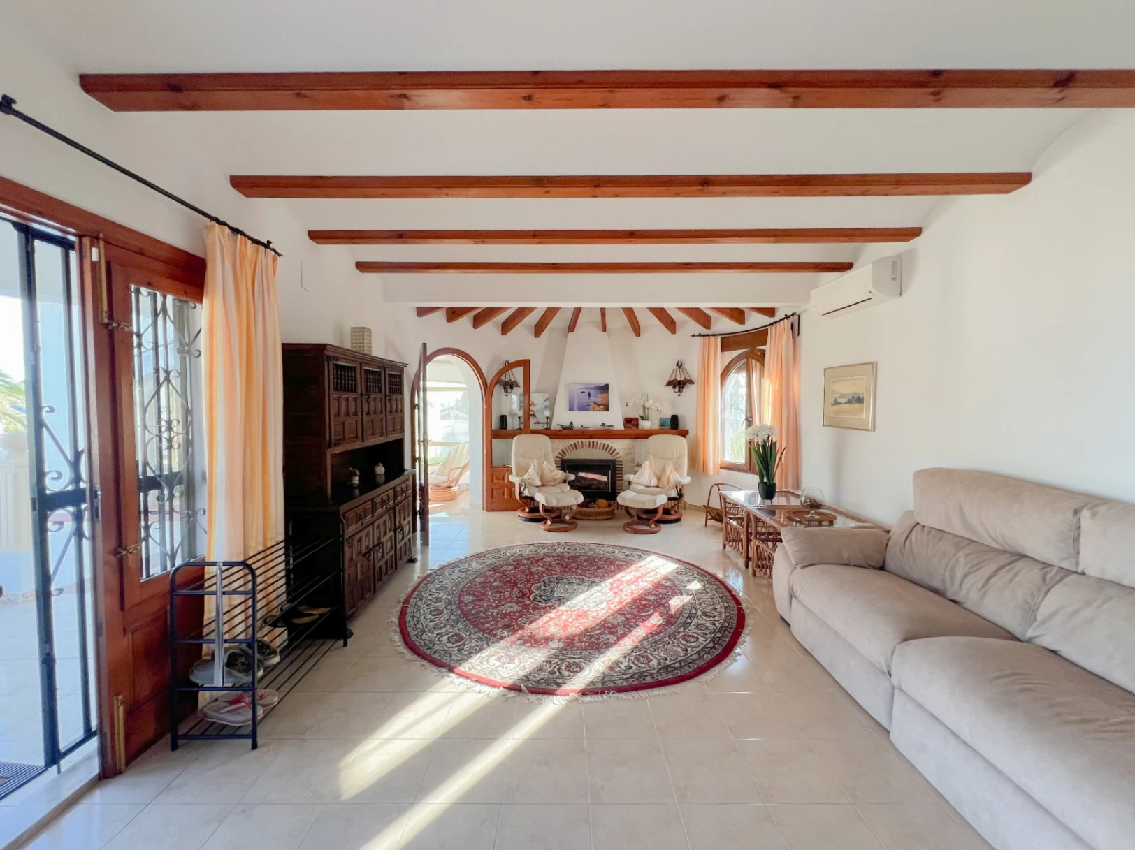 Villa de estilo tradicional mediterráneo en Calpe