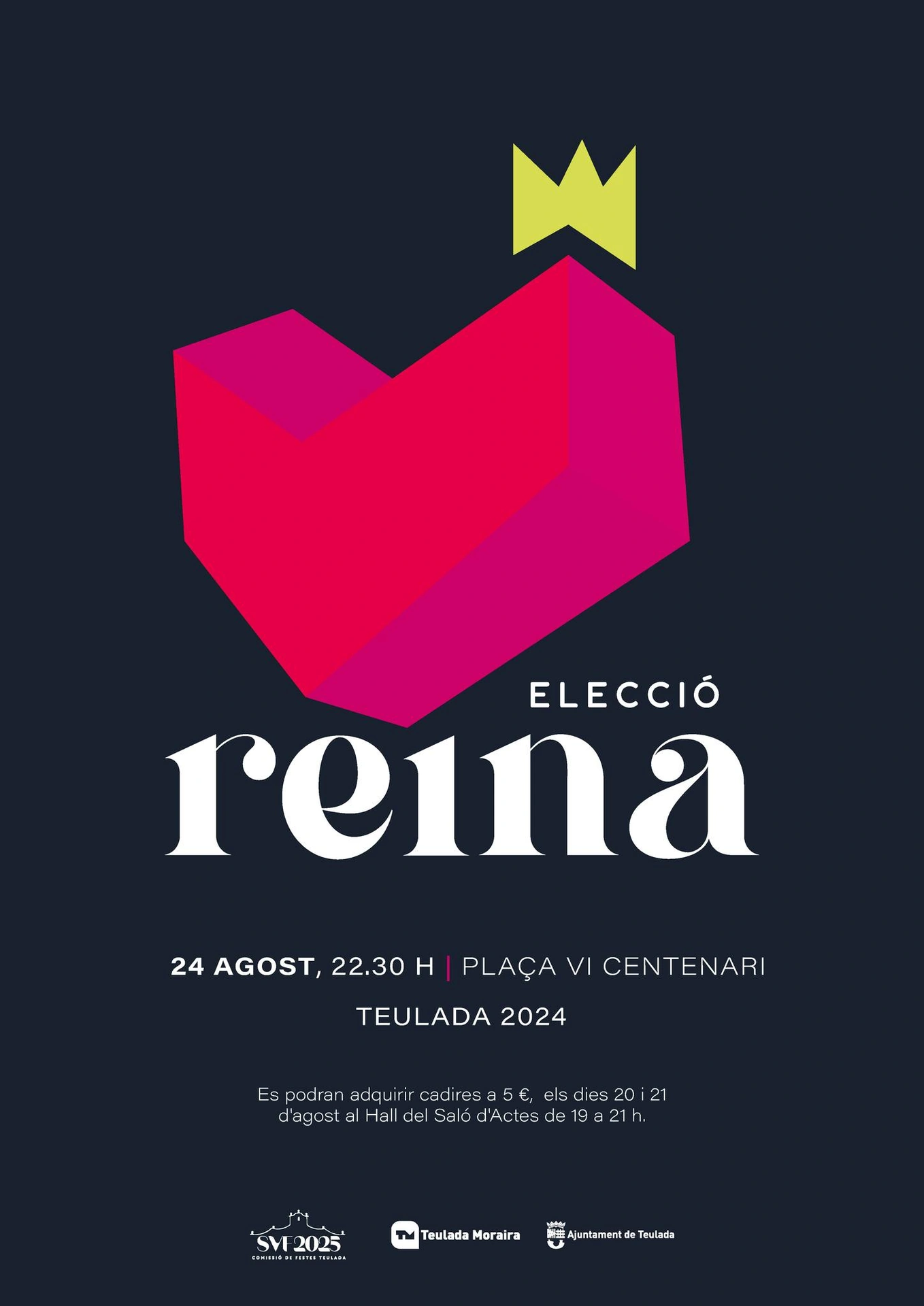 Election of the Queen of Fiestas, Teulada 2025