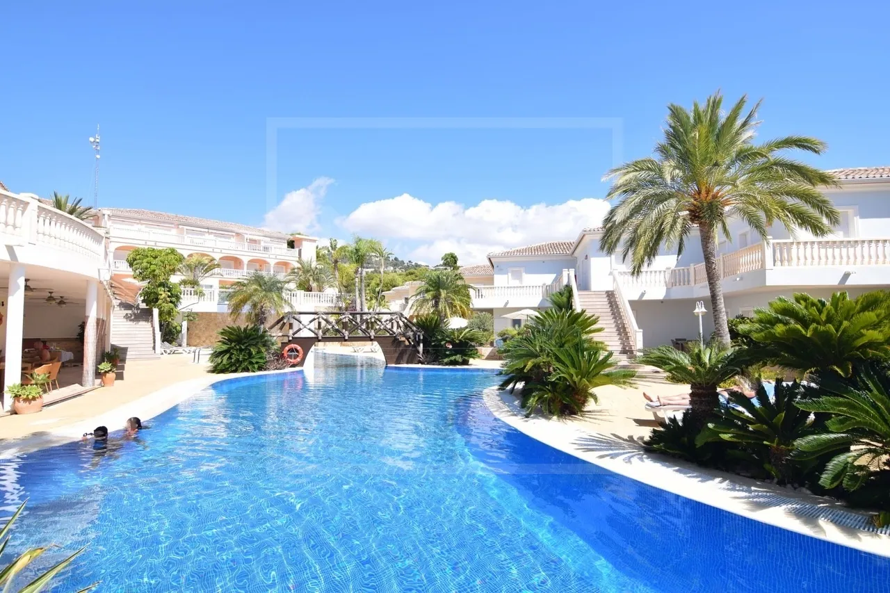 2 bedroom 2 bathroom Managed Complex Apartment For Sale in Benissa Costa