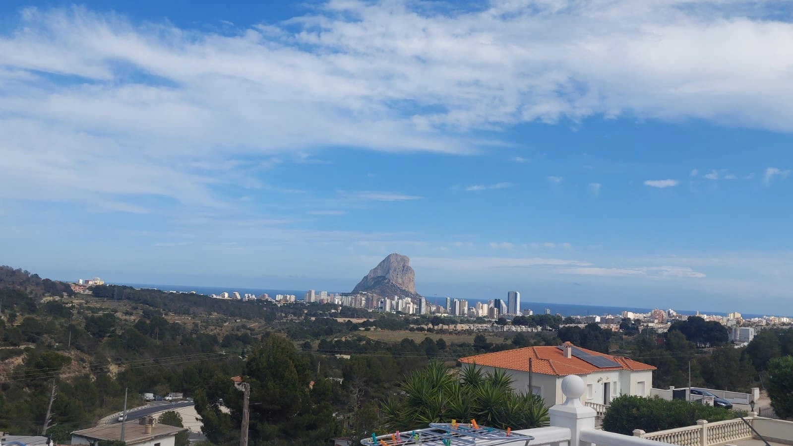 Villa with sea views for sale in Calpe